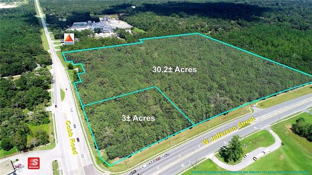 33.2 Acres of Recreational Land for Sale in Brooksville, Florida