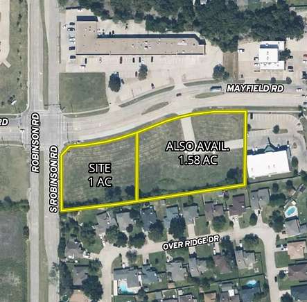 2.58 Acres of Commercial Land for Sale in Grand Prairie, Texas