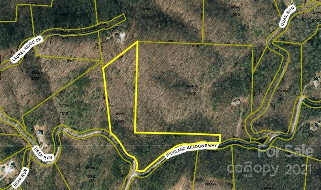 10.6 Acres of Land for Sale in Lenoir, North Carolina