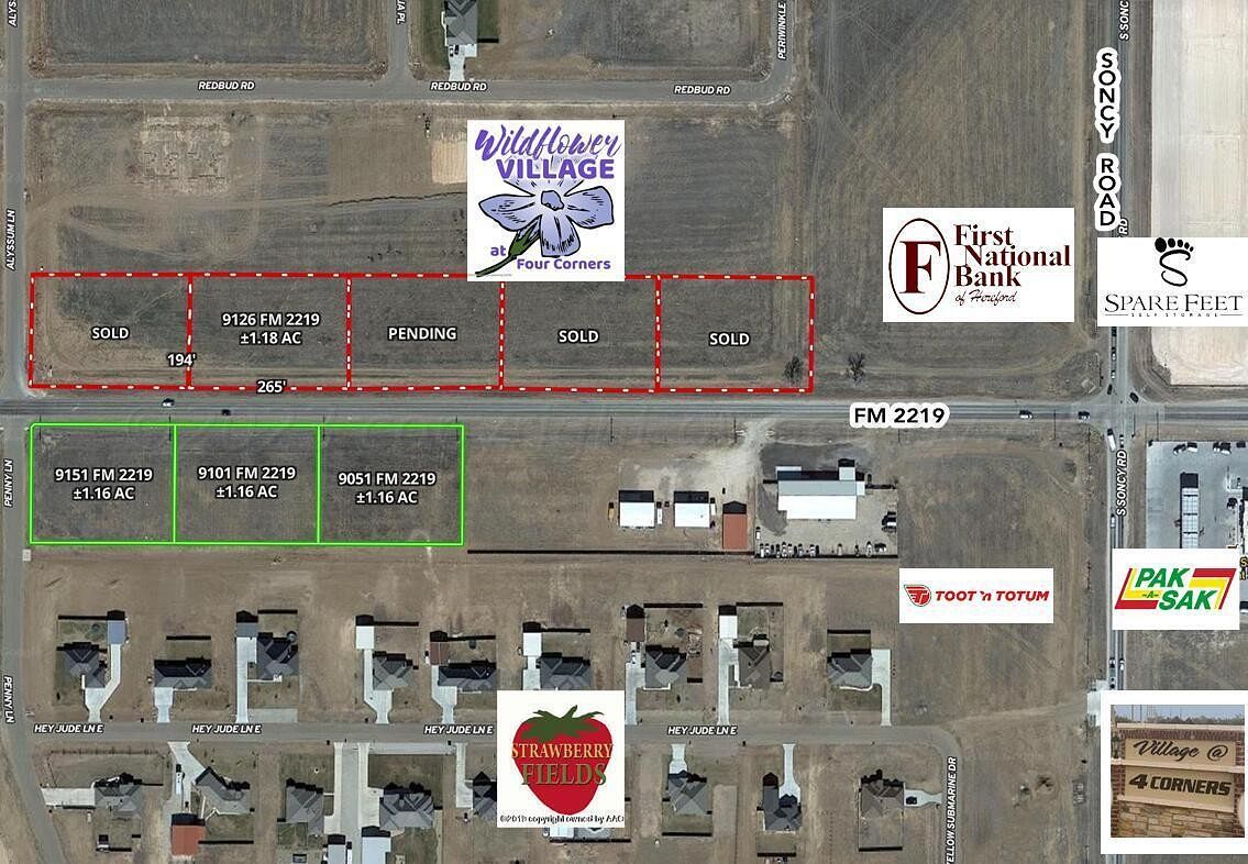 1.16 Acres of Commercial Land for Sale in Amarillo, Texas