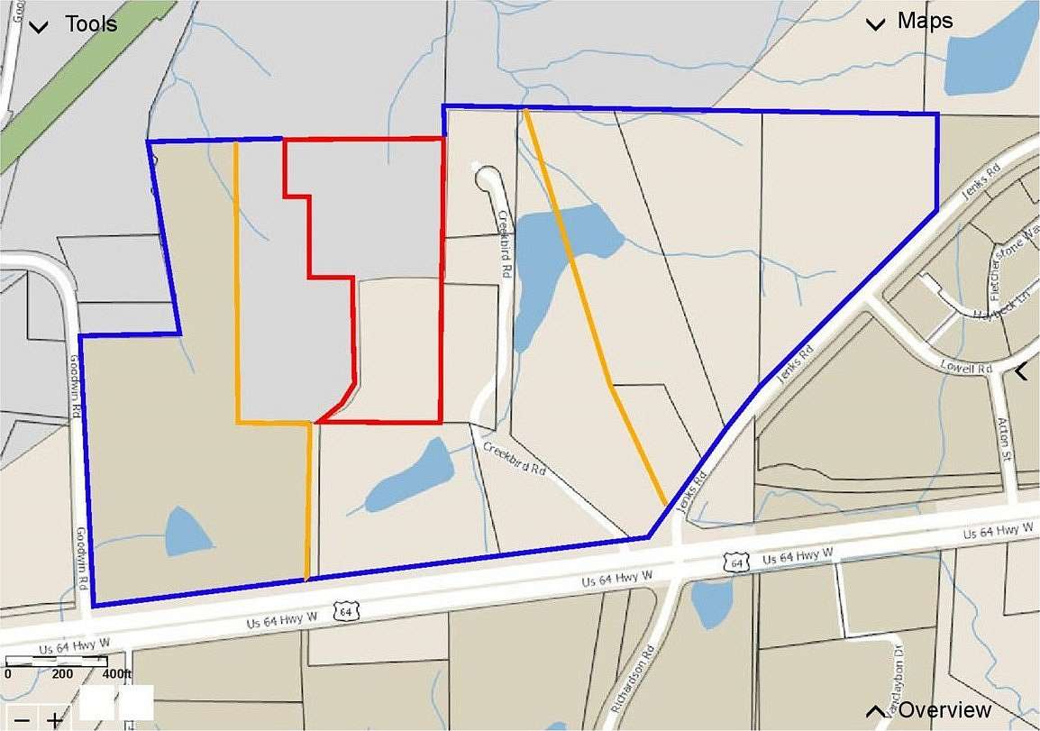 11.4 Acres of Land for Sale in Apex, North Carolina