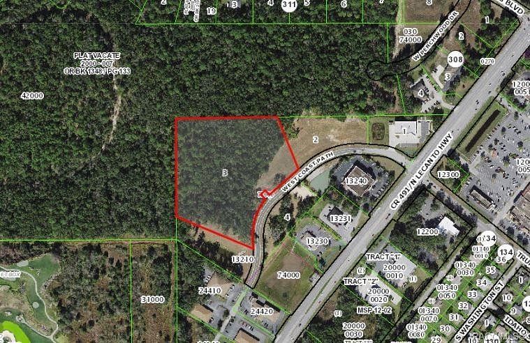 7.9 Acres of Land for Sale in Beverly Hills, Florida