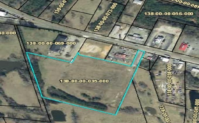9.9 Acres of Commercial Land for Sale in Edgefield, South Carolina