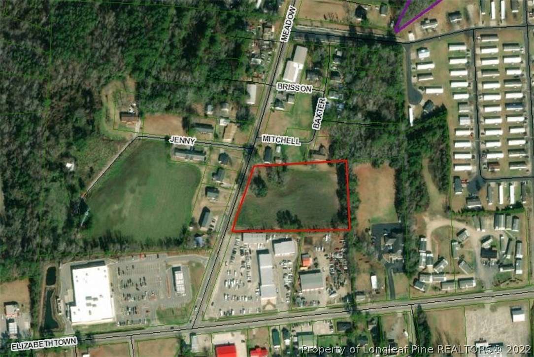 3.4 Acres of Commercial Land for Sale in Lumberton, North Carolina