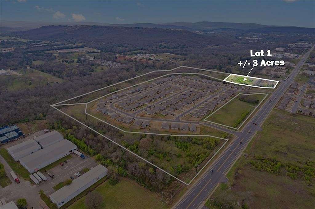 3 Acres of Mixed-Use Land for Sale in Fayetteville, Arkansas