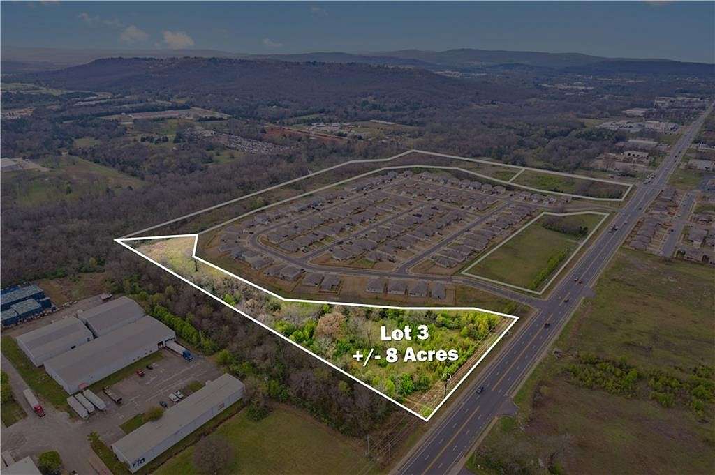 8 Acres of Mixed-Use Land for Sale in Fayetteville, Arkansas