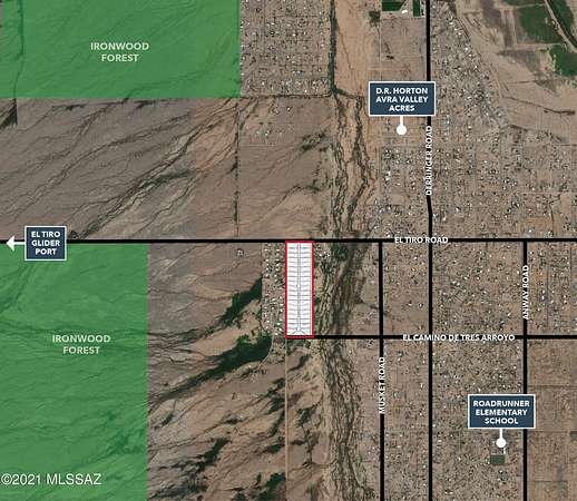39 Acres of Recreational Land for Sale in Marana, Arizona