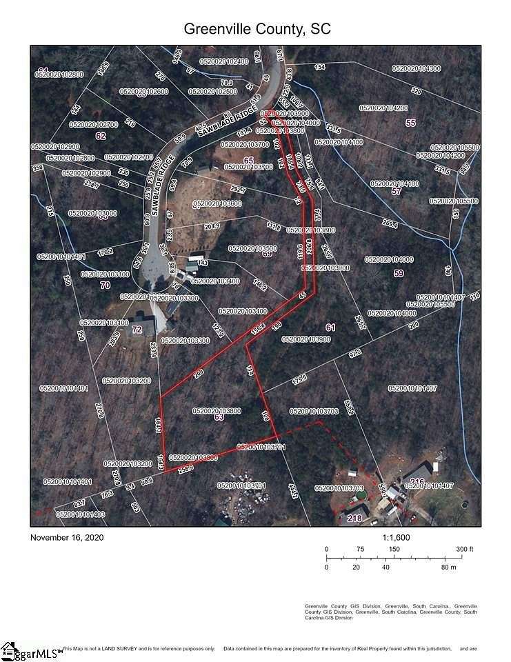 1.3 Acres of Residential Land for Sale in Marietta, South Carolina