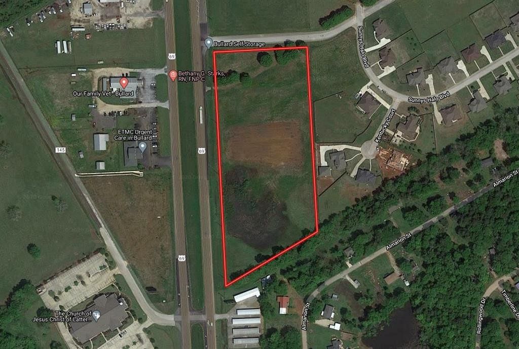 7.7 Acres of Commercial Land for Sale in Bullard, Texas