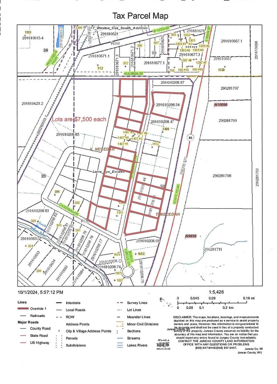 0.3 Acres of Residential Land for Sale in Necedah, Wisconsin