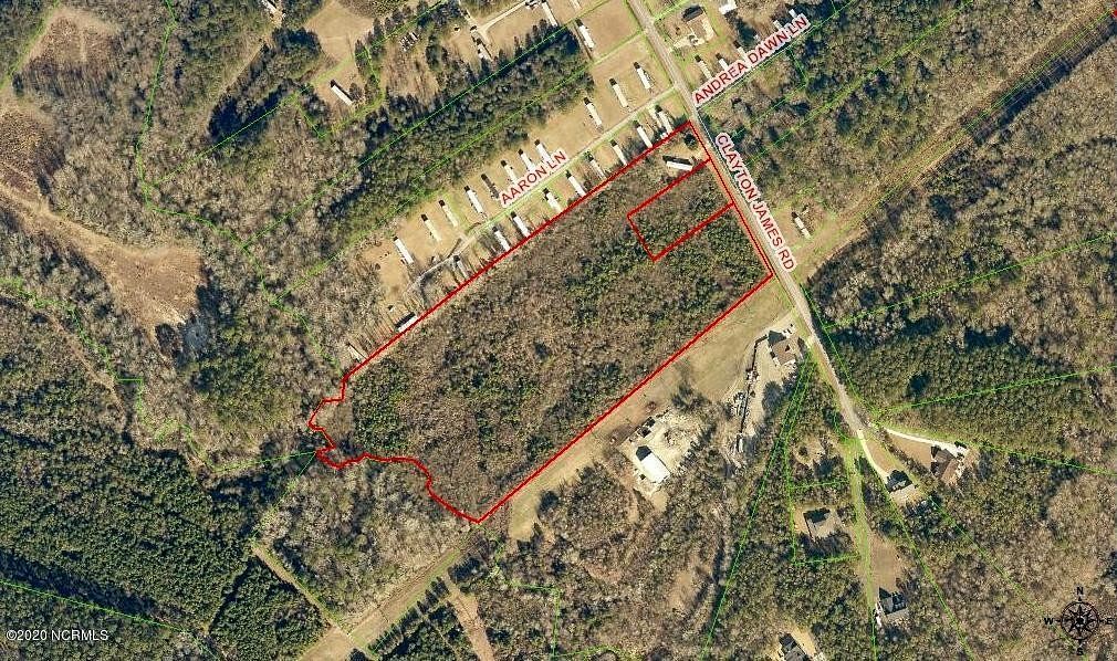 16.5 Acres of Recreational Land for Sale in Jacksonville, North Carolina