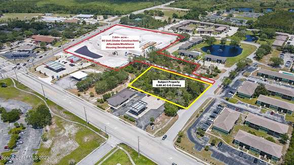 0.88 Acres of Commercial Land for Sale in Cocoa, Florida