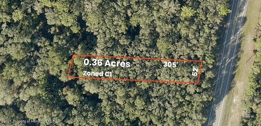 0.35 Acres of Commercial Land for Sale in Ridge Manor, Florida