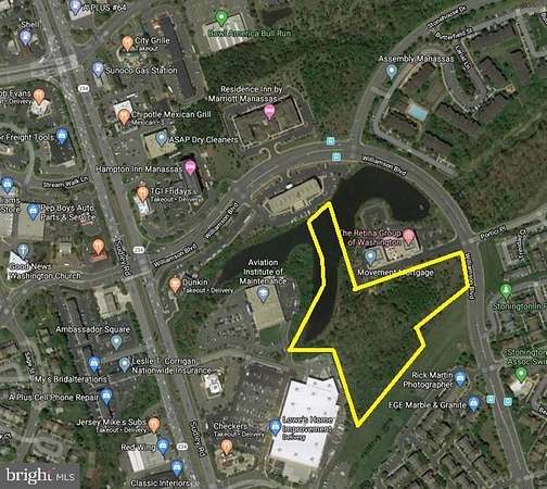 8.63 Acres of Land for Sale in Manassas, Virginia