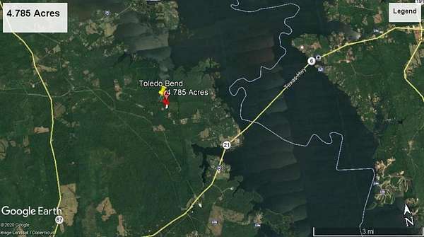 4.79 Acres of Land for Sale in Hemphill, Texas