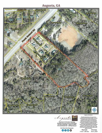 9.8 Acres of Mixed-Use Land for Sale in Augusta, Georgia