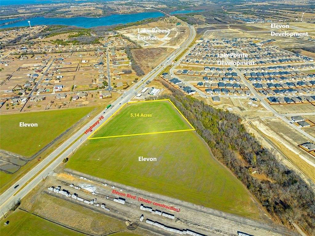 5.14 Acres of Mixed-Use Land for Sale in Lavon, Texas