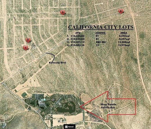 0.13 Acres of Residential Land for Sale in California City, California