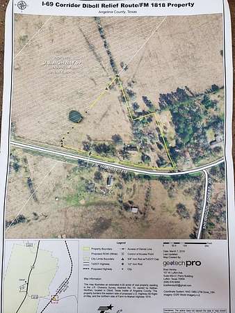 4 Acres of Commercial Land for Sale in Diboll, Texas