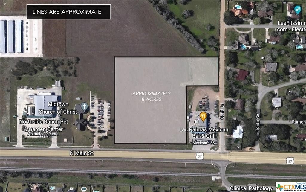 8 Acres of Commercial Land for Sale in Victoria, Texas