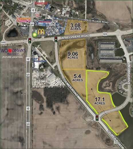 17 Acres of Land for Sale in Volo, Illinois
