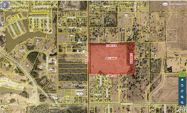 60 Acres of Land for Sale in Lake Charles, Louisiana