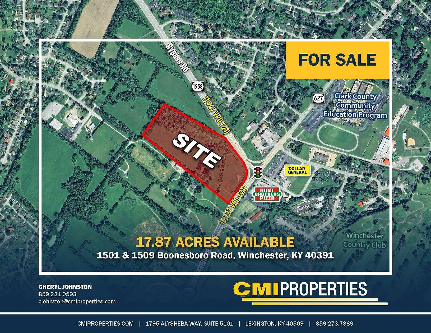17.9 Acres of Land for Sale in Winchester, Kentucky