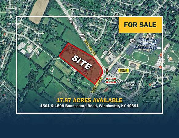 17.9 Acres of Land for Sale in Winchester, Kentucky