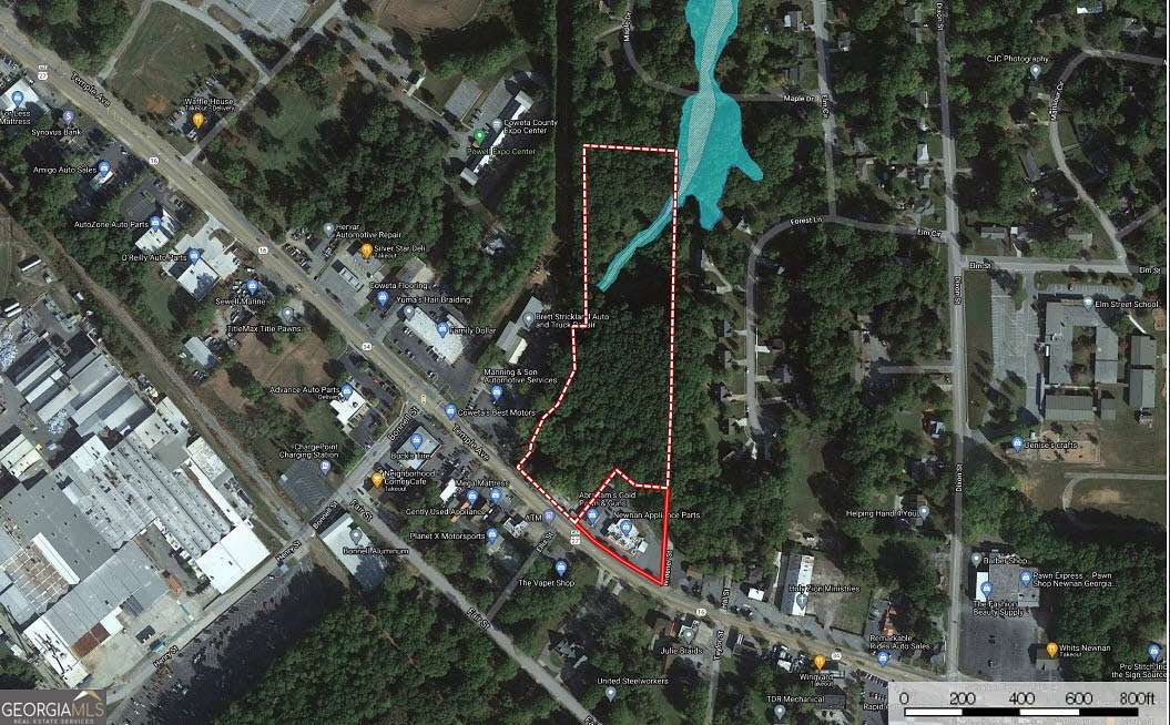 7.1 Acres of Commercial Land for Sale in Newnan, Georgia
