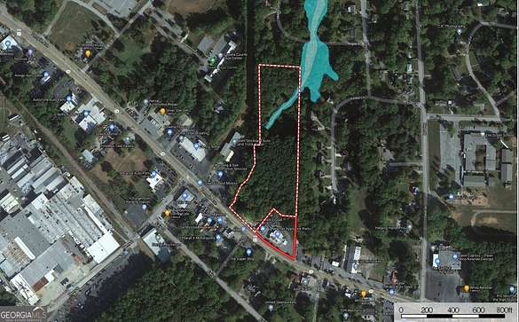 7.1 Acres of Commercial Land for Sale in Newnan, Georgia
