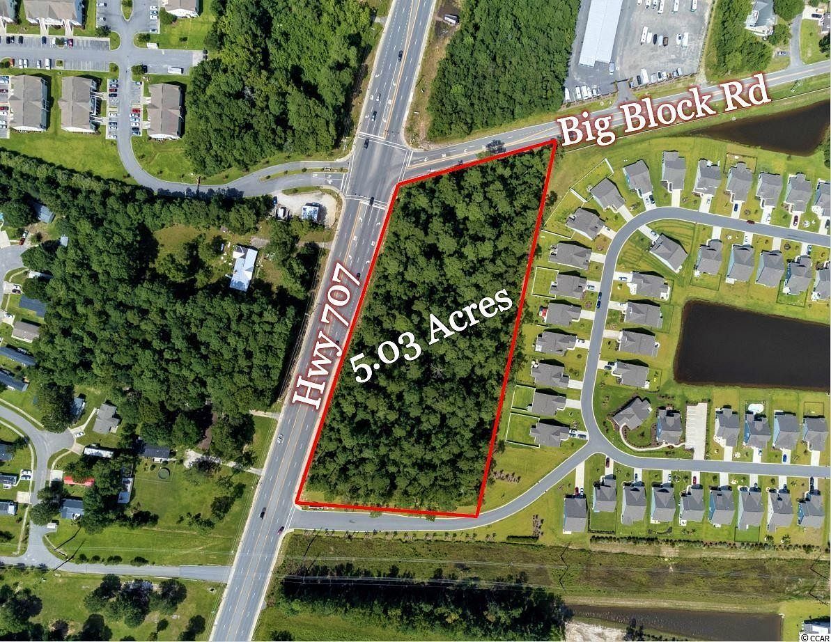 5 Acres of Mixed-Use Land for Sale in Myrtle Beach, South Carolina