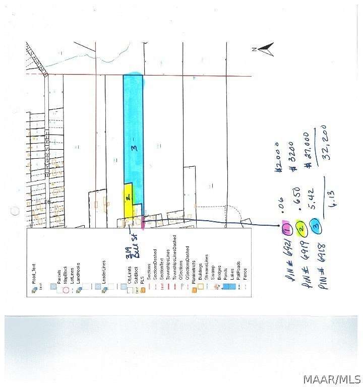 5.42 Acres of Land for Sale in Greenville, Alabama