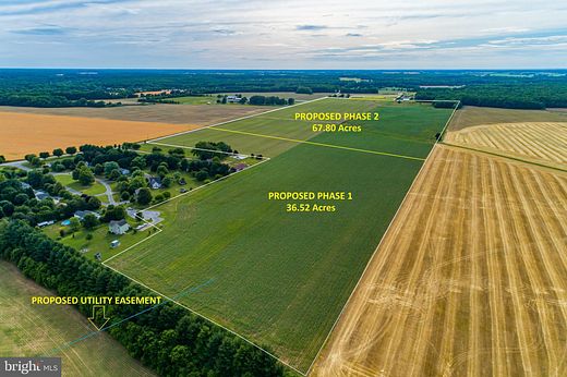 126 Acres of Mixed-Use Land for Sale in Millington, Maryland