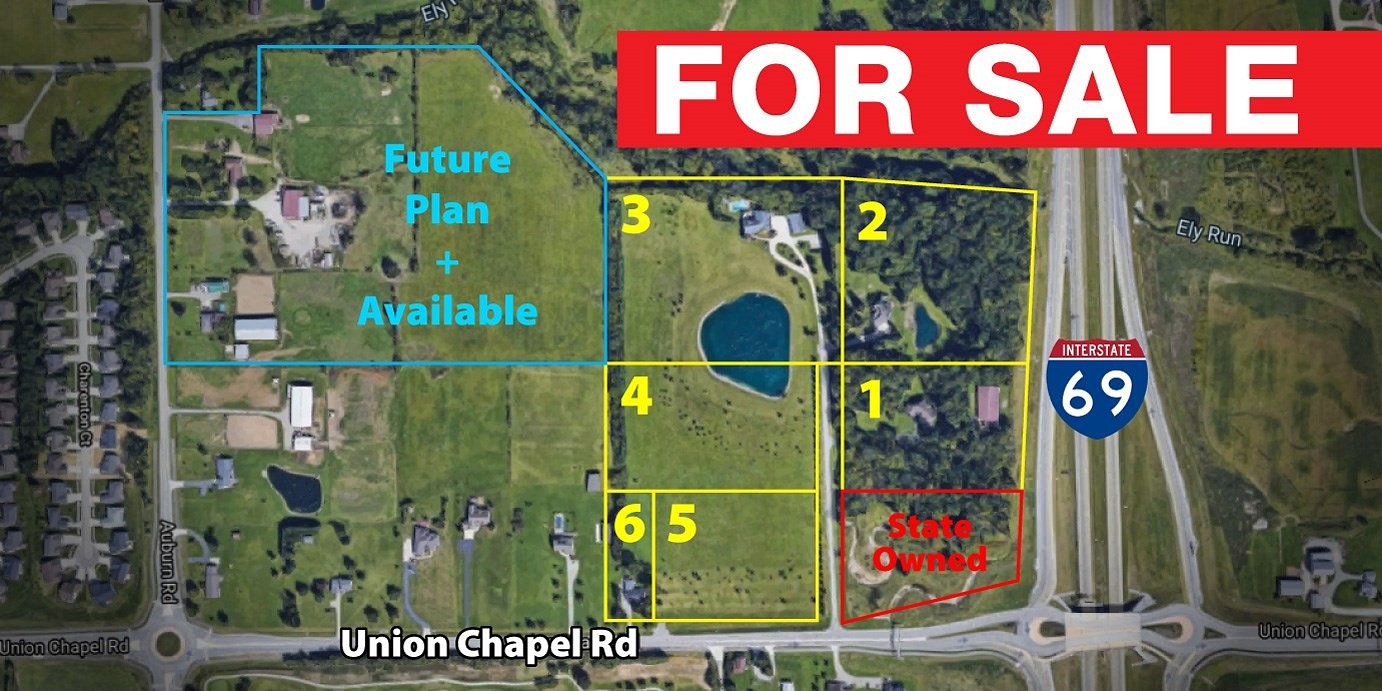 44.4 Acres of Improved Commercial Land for Sale in Fort Wayne, Indiana