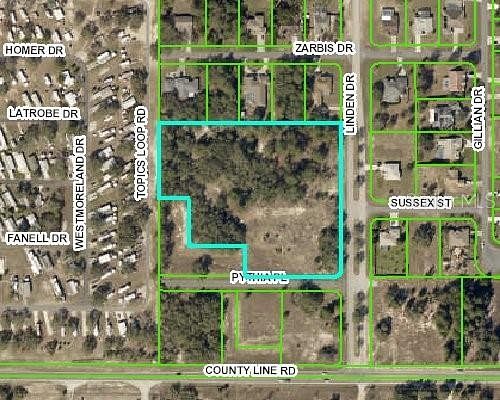 6.2 Acres of Residential Land for Sale in Spring Hill, Florida