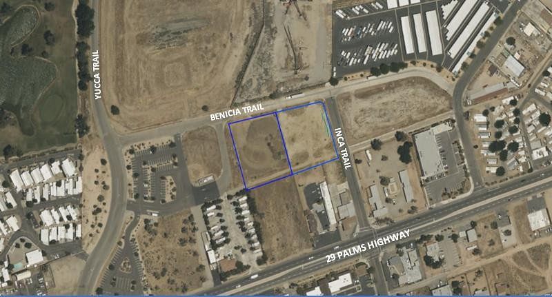 2.1 Acres of Commercial Land for Sale in Yucca Valley, California