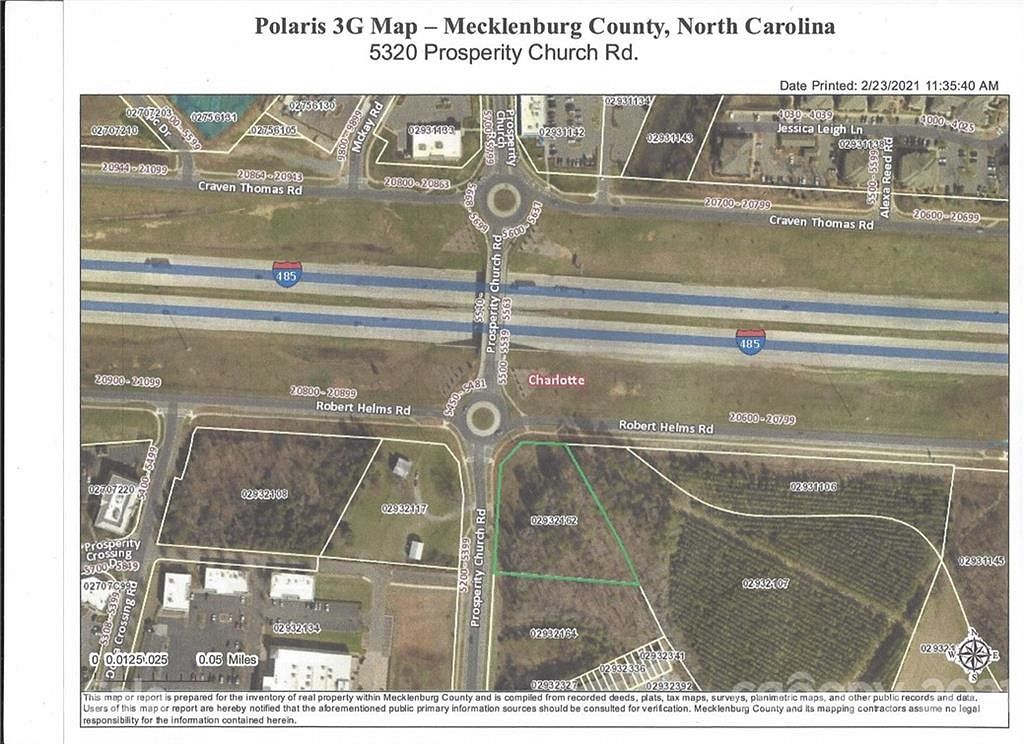1.6 Acres of Land for Sale in Charlotte, North Carolina