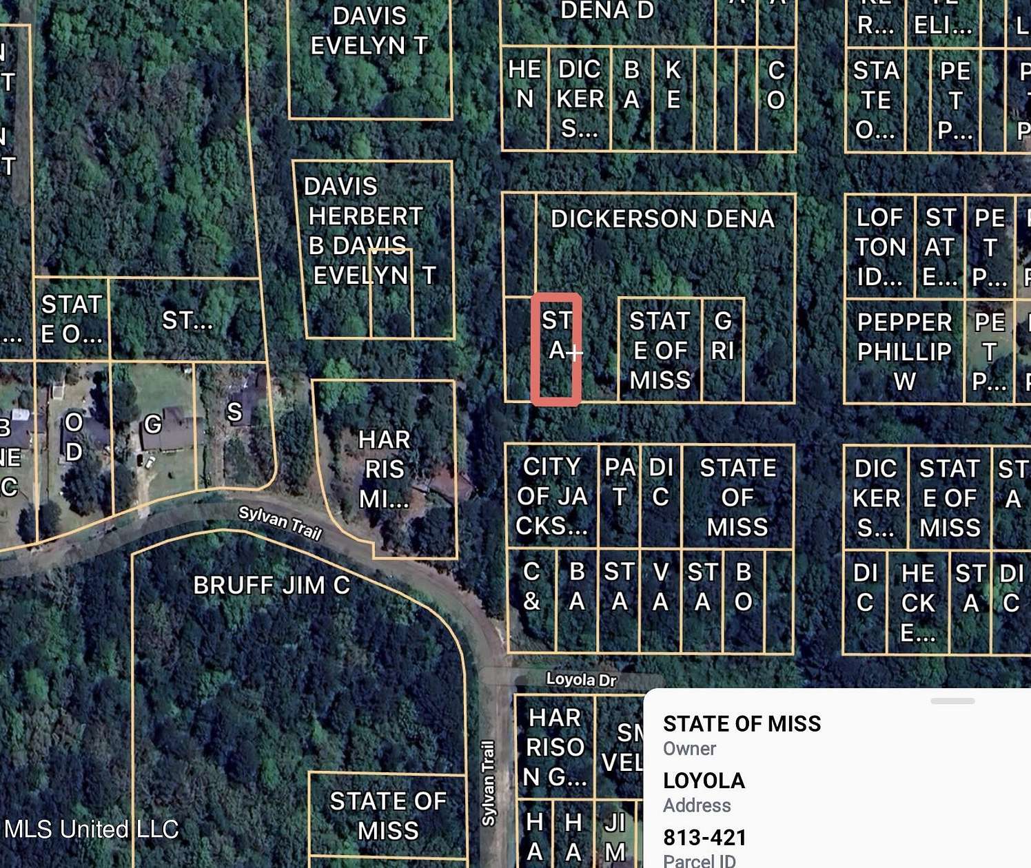 0.14 Acres of Residential Land for Sale in Jackson, Mississippi