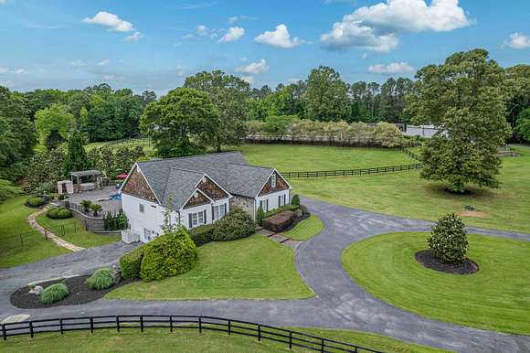 21.82 Acres of Agricultural Land with Home for Sale in Buckhead, Georgia