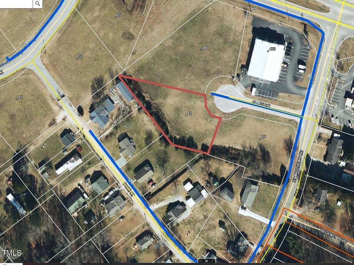 0.7 Acres of Commercial Land for Sale in Erwin, North Carolina