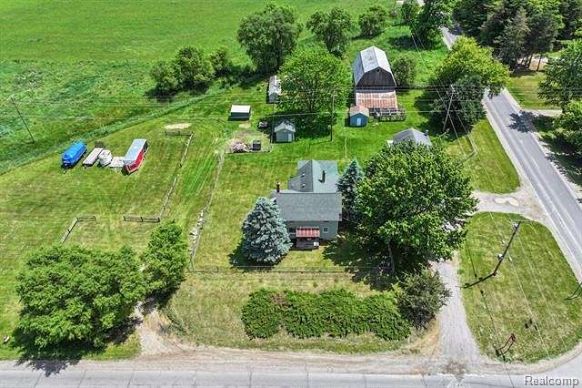 20 Acres of Agricultural Land with Home for Sale in Millington, Michigan