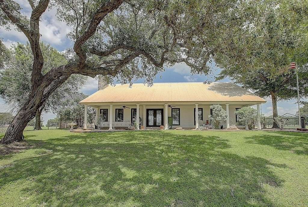 6.35 Acres of Land with Home for Sale in La Grange, Texas