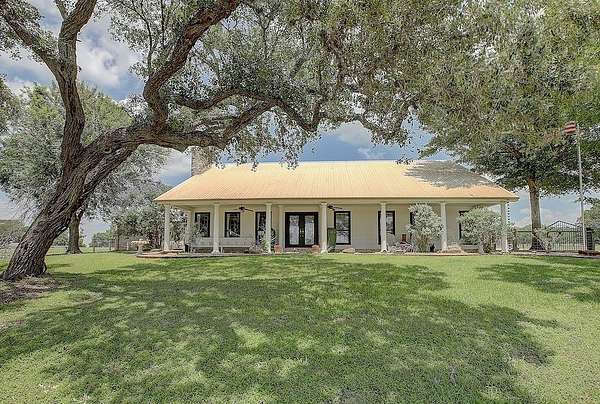 6.35 Acres of Land with Home for Sale in La Grange, Texas