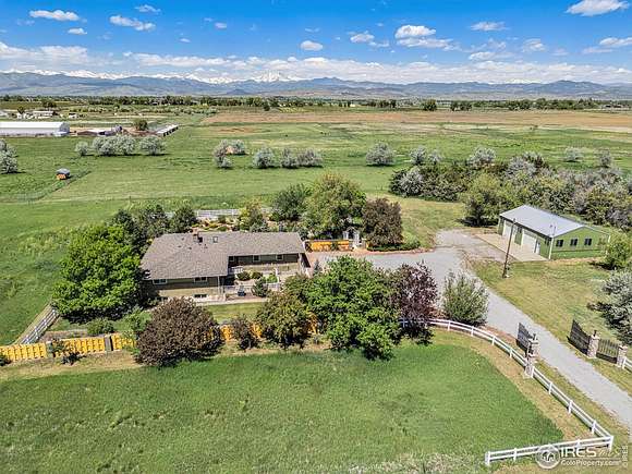 8.1 Acres of Residential Land with Home for Sale in Longmont, Colorado