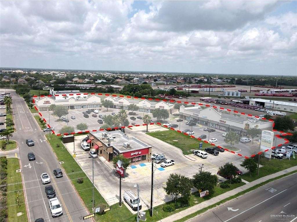 4.61 Acres of Improved Commercial Land for Lease in Edinburg, Texas