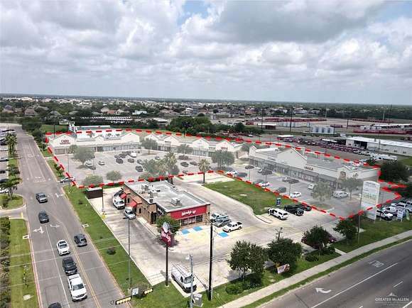 4.6 Acres of Improved Commercial Land for Lease in Edinburg, Texas