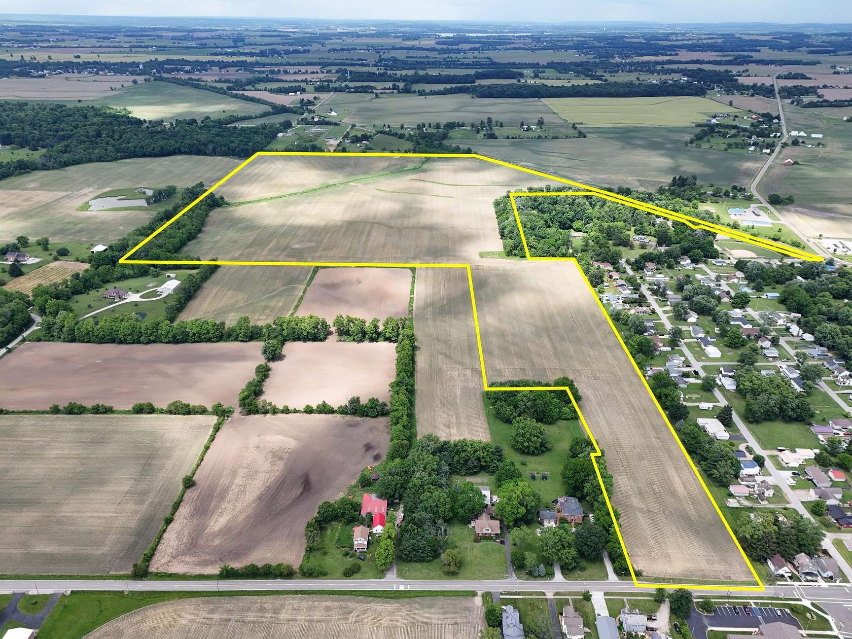 125.25 Acres of Land for Sale in Pleasantville, Ohio