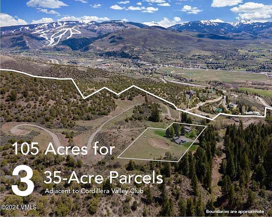 105 Acres of Land for Sale in Edwards, Colorado