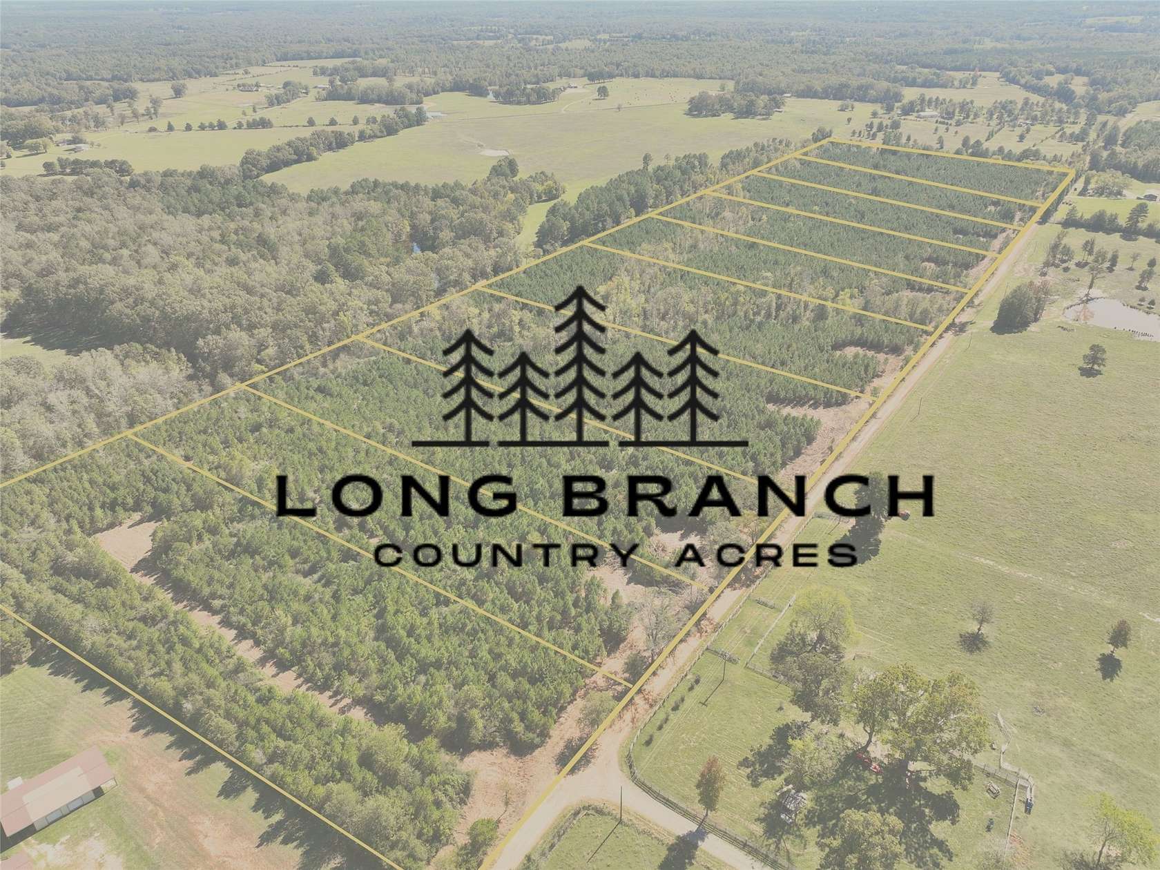 11 Acres of Recreational Land for Sale in Long Branch, Texas