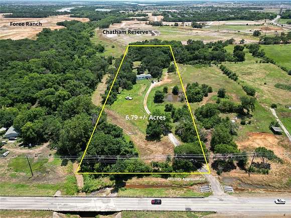 6.8 Acres of Commercial Land for Sale in Aubrey, Texas